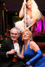 Birgit Netzle-Piechotka (Asam Schlössl), Conrad Mayer, Vorsitzender des bayer. Hotel- u. Gaststättenverbandes (Foto: Martin Schmitz)